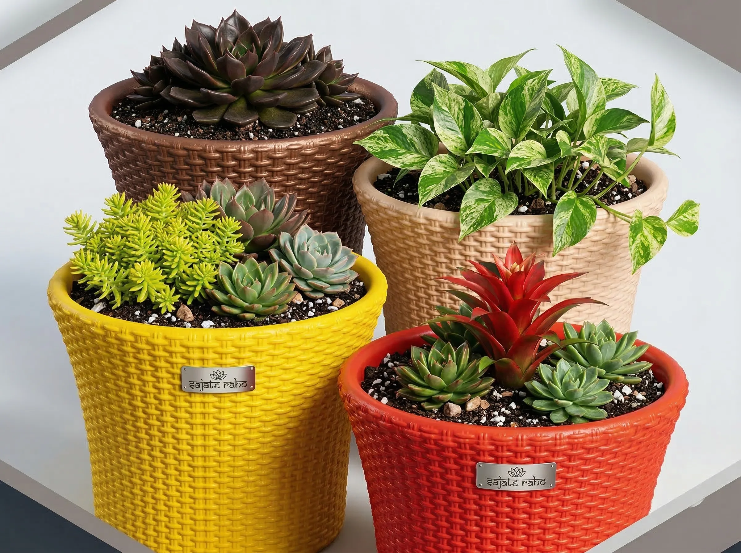 plastic planters