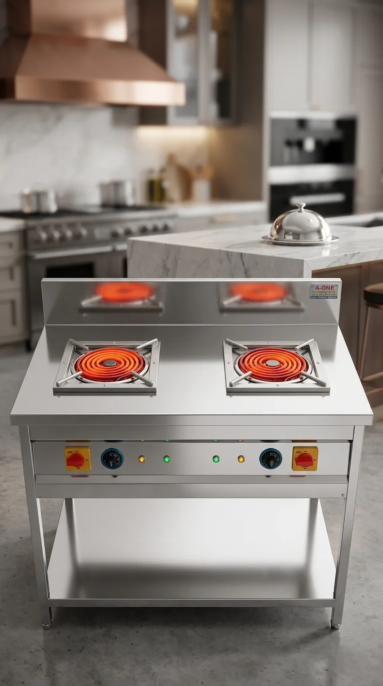 electric bhatti two burner